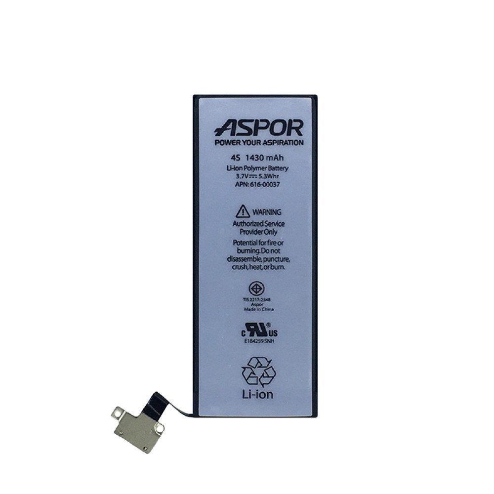 Акумулятор Aspor для iPhone 4S