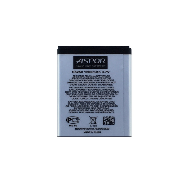 Акумулятор Aspor EB494353VU для Samsung S5250 Акумулятор Aspor EB494353VU для Samsung S5250