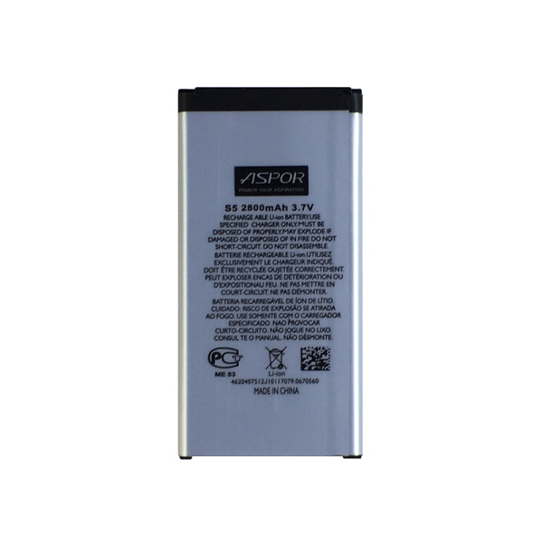 Акумулятор Aspor EB-BG900BBC для Samsung S5/i9600 Акумулятор Aspor EB-BG900BBC для Samsung S5/i9600