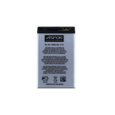Акумулятор Aspor BL-4U для Nokia 310/500/300/6600i/5250 Акумулятор Aspor BL-4U для Nokia 310/500/300/6600i/5250