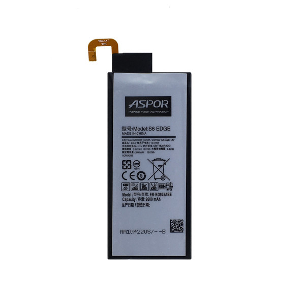 Акумулятор Aspor EB-BG925ABE для Samsung S6 Edge/G925 Акумулятор Aspor EB-BG925ABE для Samsung S6 Edge/G925