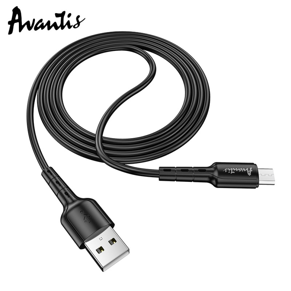 Кабель Avantis A110 Novel USB – Micro- чорний