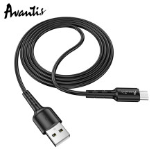 Кабель Avantis A110 Novel USB – Micro- чорний Кабель Avantis A110 Novel USB – Micro- чорний