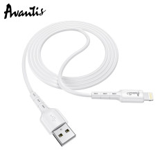 Кабель Avantis A111 Novel USB – Lightning- білий