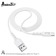 Кабель Avantis A112 Novel USB – Type-C- білий