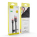 Кабель Avantis AC-48i Cool USB – Lightning 2м- чорно-червоний Кабель Avantis AC-48i Cool USB – Lightning 2м- чорно-червоний