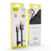 Кабель Avantis AC-48t Coo USB – Type-C- чорно-червоний Кабель Avantis AC-48t Coo USB – Type-C- чорно-червоний