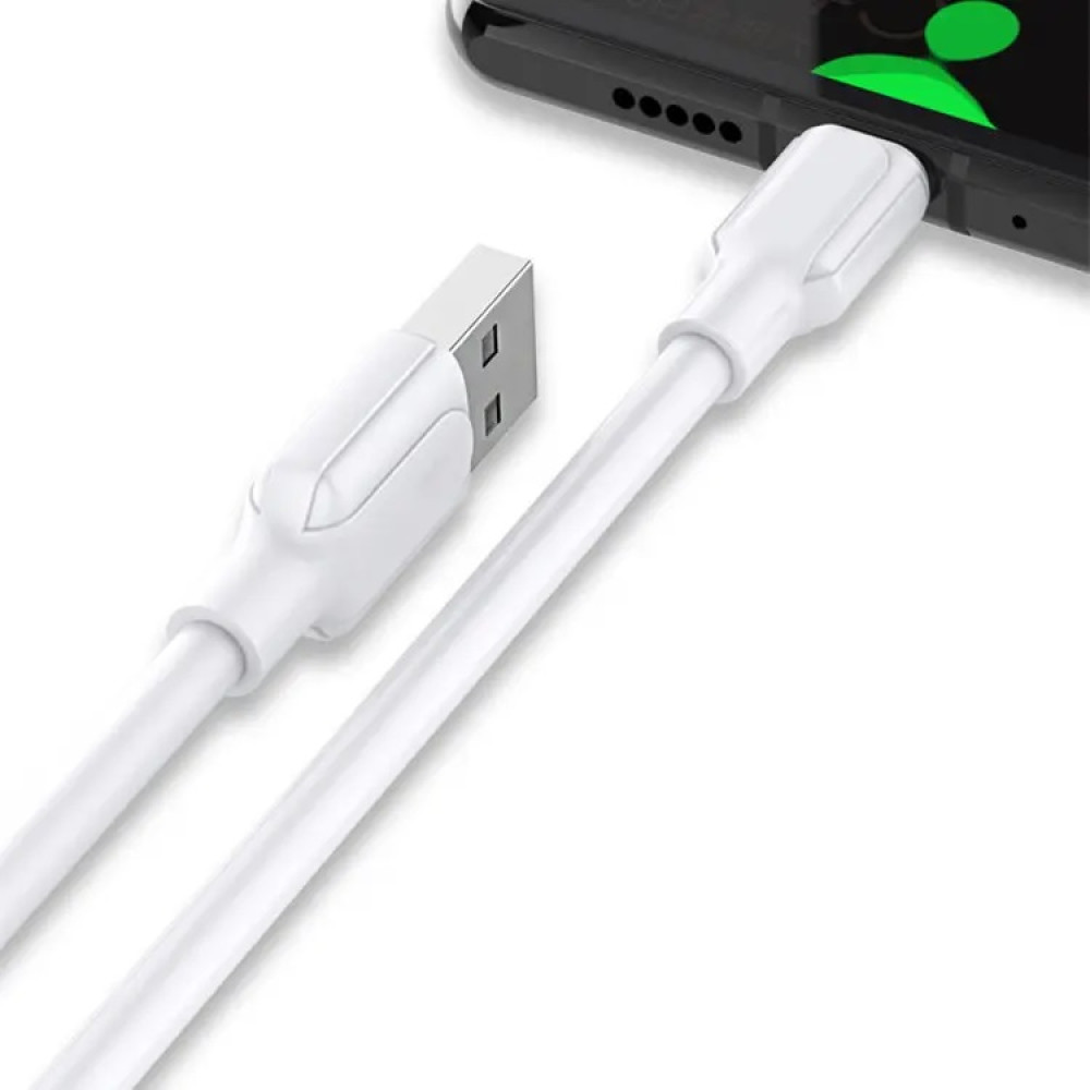 Кабель Avantis AC-75i Super Flash USB – Lightning- білий