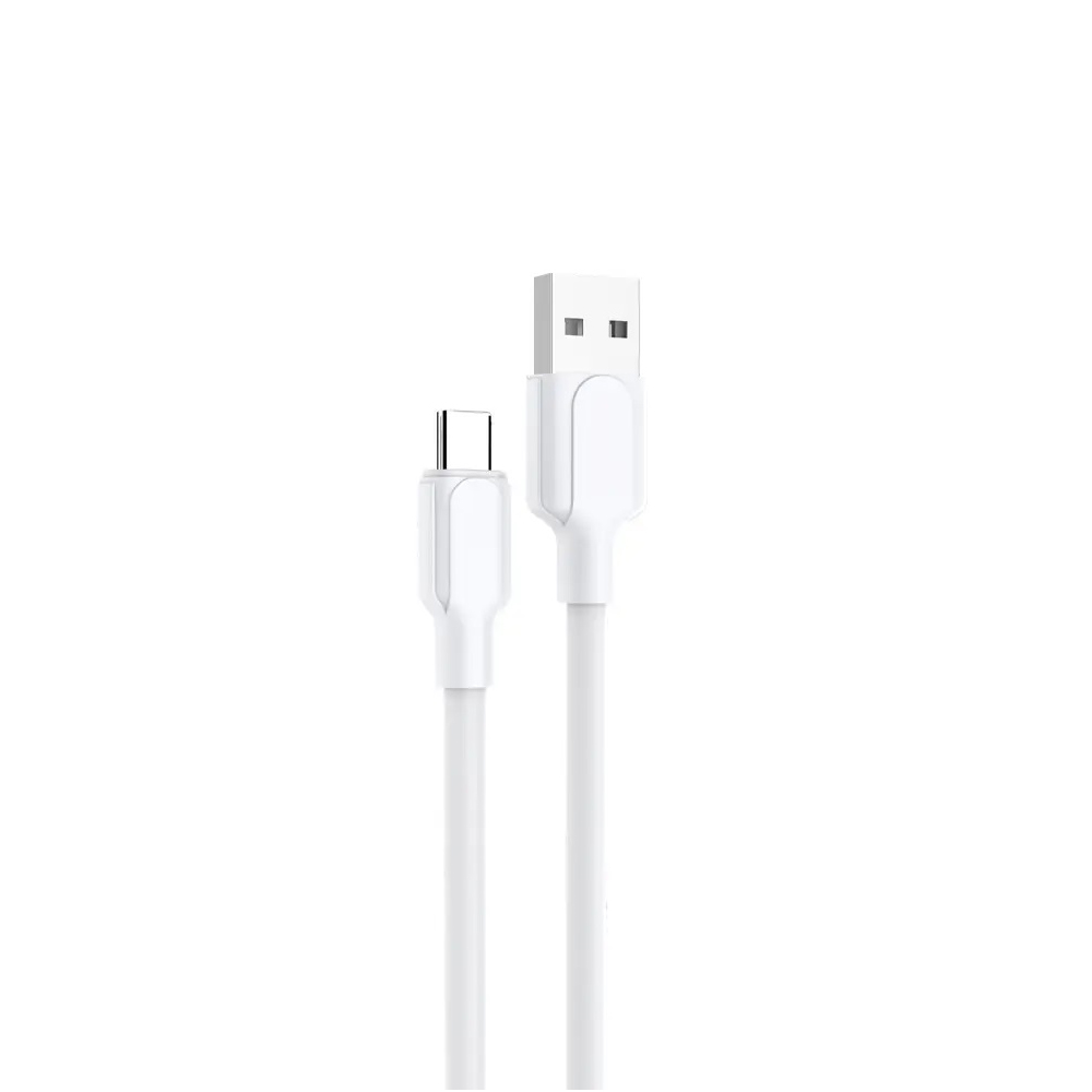 Кабель Avantis AC-75t Super Flash USB – Type-C- білий