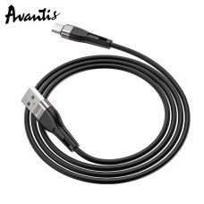 Кабель Avantis AC-81t Silicone USB – Type-C- чорний