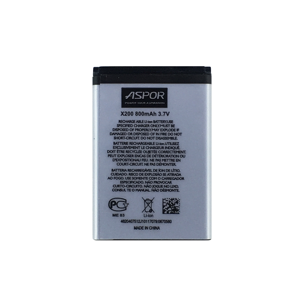 Акумулятор Aspor AB463446B для Samsung X200/E250/E900/C3010