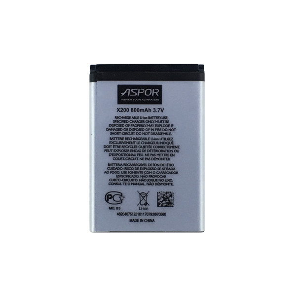 Акумулятор Aspor AB463446B для Samsung X200/E250/E900/C3010 Акумулятор Aspor AB463446B для Samsung X200/E250/E900/C3010