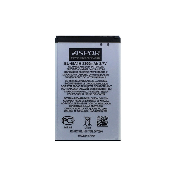 Акумулятор Aspor BL-45A1H для LG K10 Акумулятор Aspor BL-45A1H для LG K10