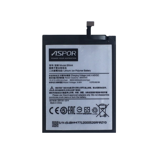 Акумулятор Aspor BN44 для Xiaomi Redmi 5 Plus Акумулятор Aspor BN44 для Xiaomi Redmi 5 Plus