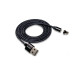 Кабель Aspor 360 Pro USB – Lightning 2.4A/1м magnetic- чорний Кабель Aspor 360 Pro USB – Lightning 2.4A/1м magnetic- чорний
