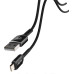 Кабель Aspor A123 USB – Type-C 2.1A/1.2м- чорний