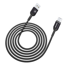 Кабель Aspor A123 USB – Type-C 2.1A/1.2м- чорний