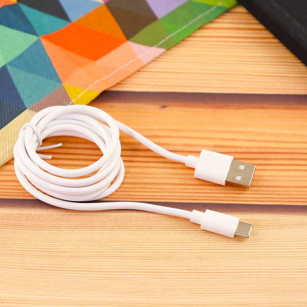Кабель Aspor A173 USB – Type-C 2A/1.2м- білий