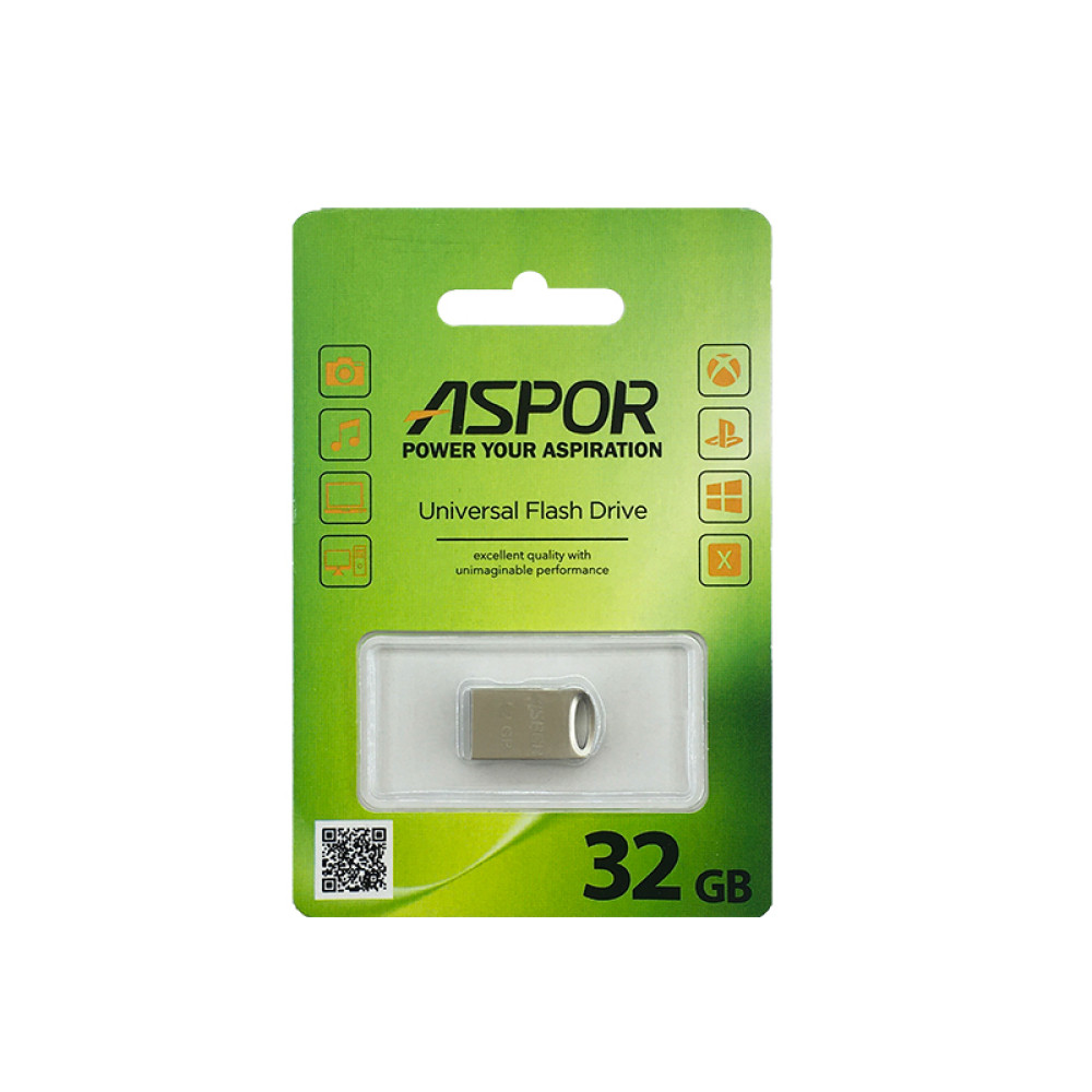 USB Flash Aspor AR105 32GB- срібло
