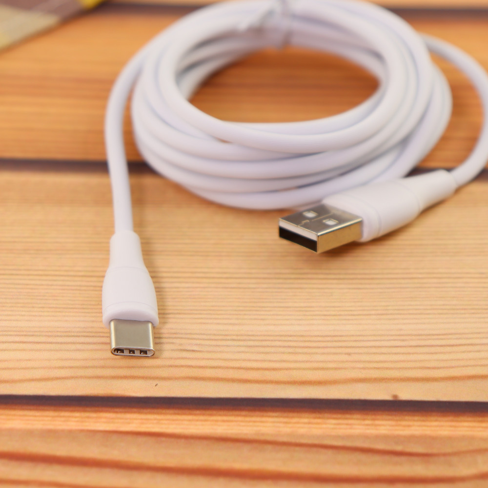 Кабель Aspor AC-03 Plus USB – Type-C 2.1A/2м- білий