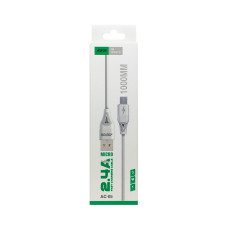 Кабель Aspor AC-05 USB – Micro 2.4A/1м- білий Кабель Aspor AC-05 USB – Micro 2.4A/1м- білий