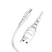 Кабель Aspor A101 USB – Lightning Fast Charge 3A/1м- білий Кабель Aspor A101 USB – Lightning Fast Charge 3A/1м- білий