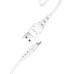 Кабель Aspor A102 USB – Type-C Fast Charge 3A/1м- білий