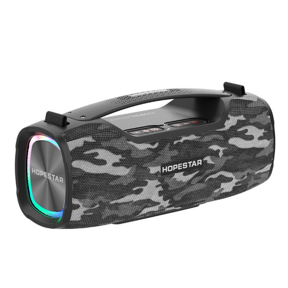 Bluetooth колонка Hopestar A6X- камуфляж сірий