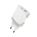 Мережевий зарядний пристрій Aspor A816 PD + QC Fast Charger 2в1 Type-C + Lightning- білий Мережевий зарядний пристрій Aspor A816 PD + QC Fast Charger 2в1 Type-C + Lightning- білий