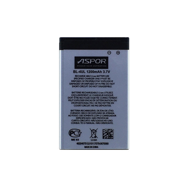 Акумулятор Aspor BL-4UL для Nokia 225/Nokia 3 Акумулятор Aspor BL-4UL для Nokia 225/Nokia 3