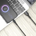 Кабель Aspor AC-08 Nylon LED USB – Micro (3A/1м)- чорний Кабель Aspor AC-08 Nylon LED USB – Micro (3A/1м)- чорний