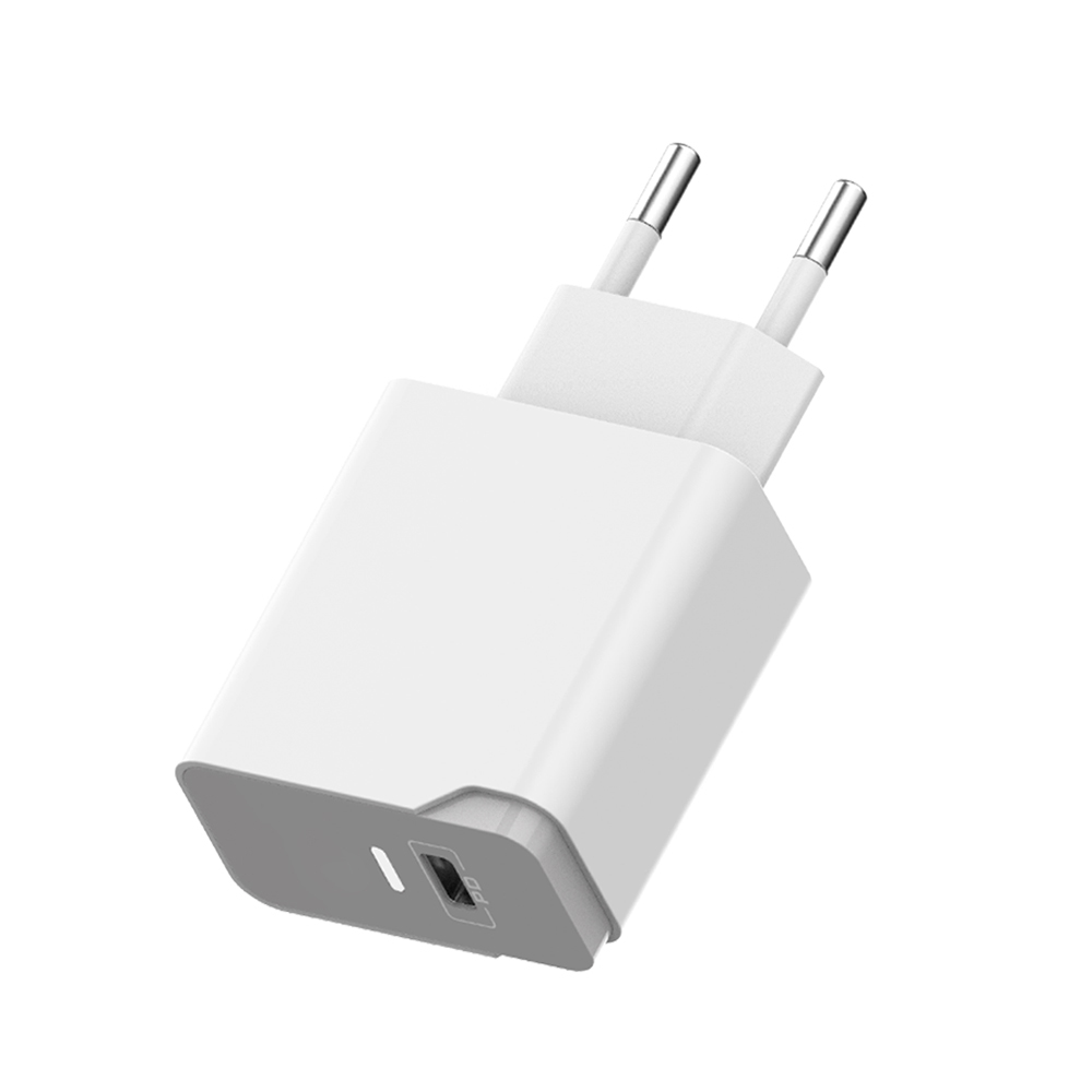 Мережевий зарядний пристрій Aspor A825 PD QC3.0 (20W PD)- білий
