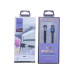 Кабель Aspor A186 Holder Nylon USB – Lightning (2.4A/1м)- чорний Кабель Aspor A186 Holder Nylon USB – Lightning (2.4A/1м)- чорний