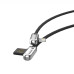 Кабель Aspor A118 USB – Micro (2.4A/1м)- срібло Кабель Aspor A118 USB – Micro (2.4A/1м)- срібло