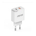 Мережевий зарядний пристрій Aspor A823 Fast Charger (2USB/2.4A)- білий Мережевий зарядний пристрій Aspor A823 Fast Charger (2USB/2.4A)- білий