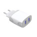 Мережевий зарядний пристрій Aspor A811 (2USB/2.4A) + USB кабель Type-C- білий Мережевий зарядний пристрій Aspor A811 (2USB/2.4A) + USB кабель Type-C- білий