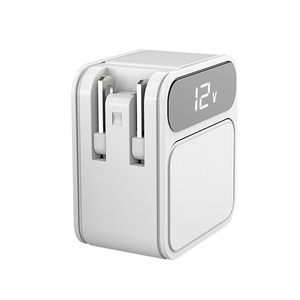 Мережевий зарядний пристрій Aspor A835 PD (USB/USB-C/3A)- білий