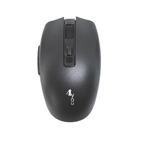 Миша комп'ютерна бездротова 4you M7- чорний Миша комп'ютерна бездротова 4you M7- чорний