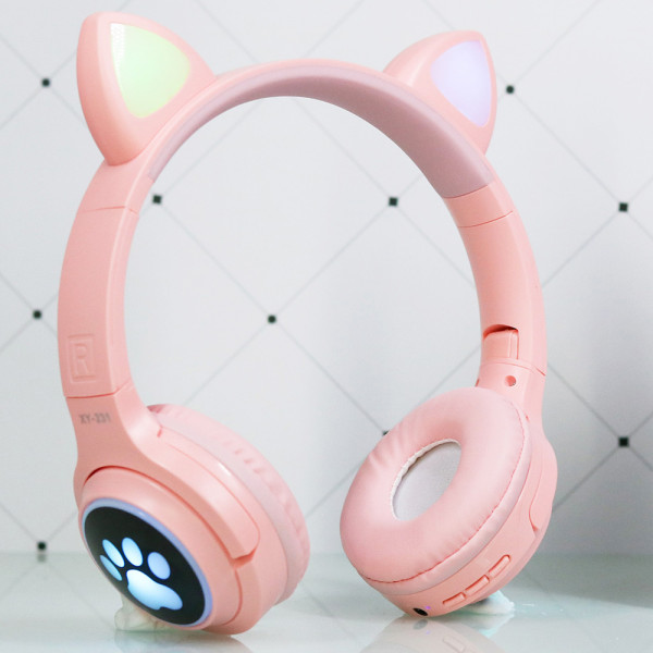 Bluetooth Π½Π°Π²ΡΡΠ½ΠΈΠΊΠΈ CAT Ear XY-231 LED- ΡΠΎΠΆΠ΅Π²ΠΈΠΉ Bluetooth Π½Π°Π²ΡΡΠ½ΠΈΠΊΠΈ CAT Ear XY-231 LED- ΡΠΎΠΆΠ΅Π²ΠΈΠΉ