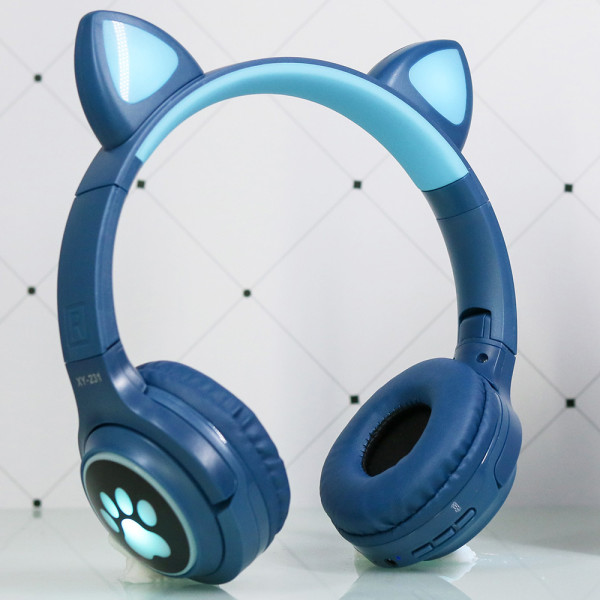 Bluetooth Π½Π°Π²ΡΡΠ½ΠΈΠΊΠΈ CAT Ear XY-231 LED- ΡΠ΅ΠΌΠ½ΠΎ-ΡΠΈΠ½ΡΠΉ Bluetooth Π½Π°Π²ΡΡΠ½ΠΈΠΊΠΈ CAT Ear XY-231 LED- ΡΠ΅ΠΌΠ½ΠΎ-ΡΠΈΠ½ΡΠΉ