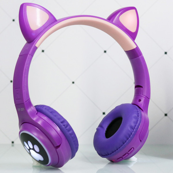 Bluetooth Π½Π°Π²ΡΡΠ½ΠΈΠΊΠΈ CAT Ear XY-231 LED- ΡΡΠΎΠ»Π΅ΡΠΎΠ²ΠΈΠΉ Bluetooth Π½Π°Π²ΡΡΠ½ΠΈΠΊΠΈ CAT Ear XY-231 LED- ΡΡΠΎΠ»Π΅ΡΠΎΠ²ΠΈΠΉ