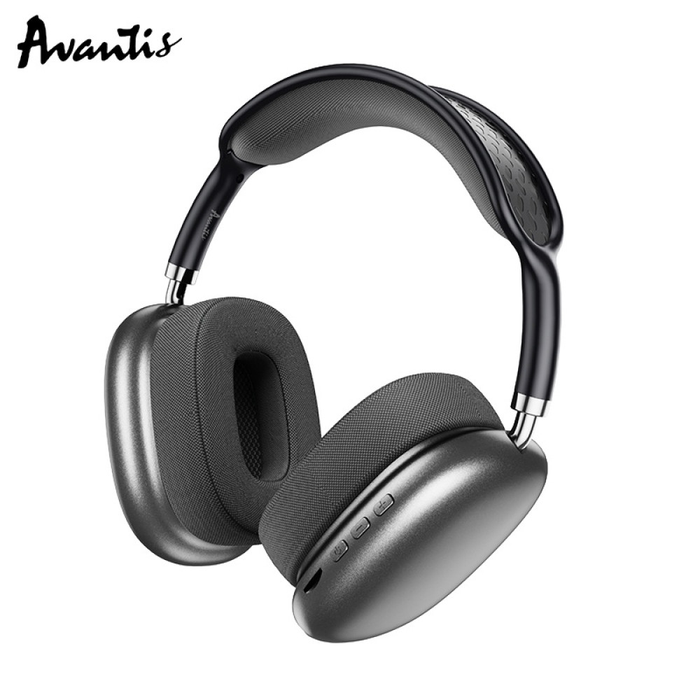 Bluetooth навушники Avantis A600 Cool Shadow- сірий