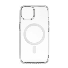 Чохол накладка Silicone Clear Case Full MagSafe для iPhone 14 Pro- clear