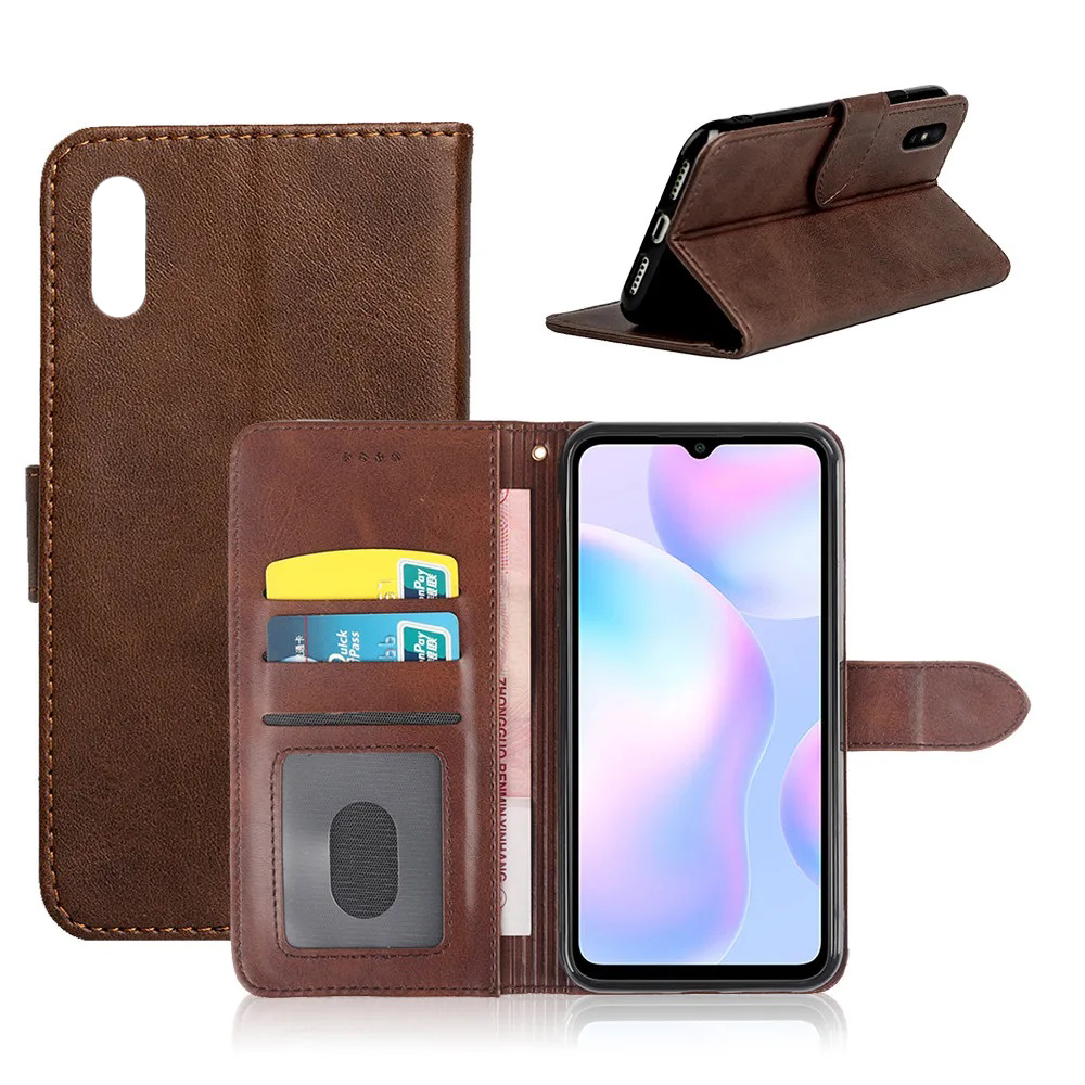 Чохол книжка Aspor Wallet Case для Xiaomi Redmi Note 12 Pro 5G/X5 Pro- коричневий