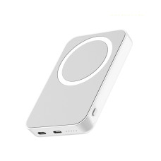 Портативний зарядний пристрій (Повербанк) Aspor A325 MagSafe Battery Pack 5000 mAh (Type-C/Lightning/20W)- білий Портативний зарядний пристрій (Повербанк) Aspor A325 MagSafe Battery Pack 5000 mAh (Type-C/Lightning/20W)- білий