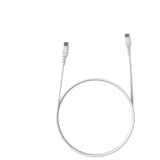 Кабель Aspor A098 PD Fast Charge Type-C - Type-C 100W/1м- білий