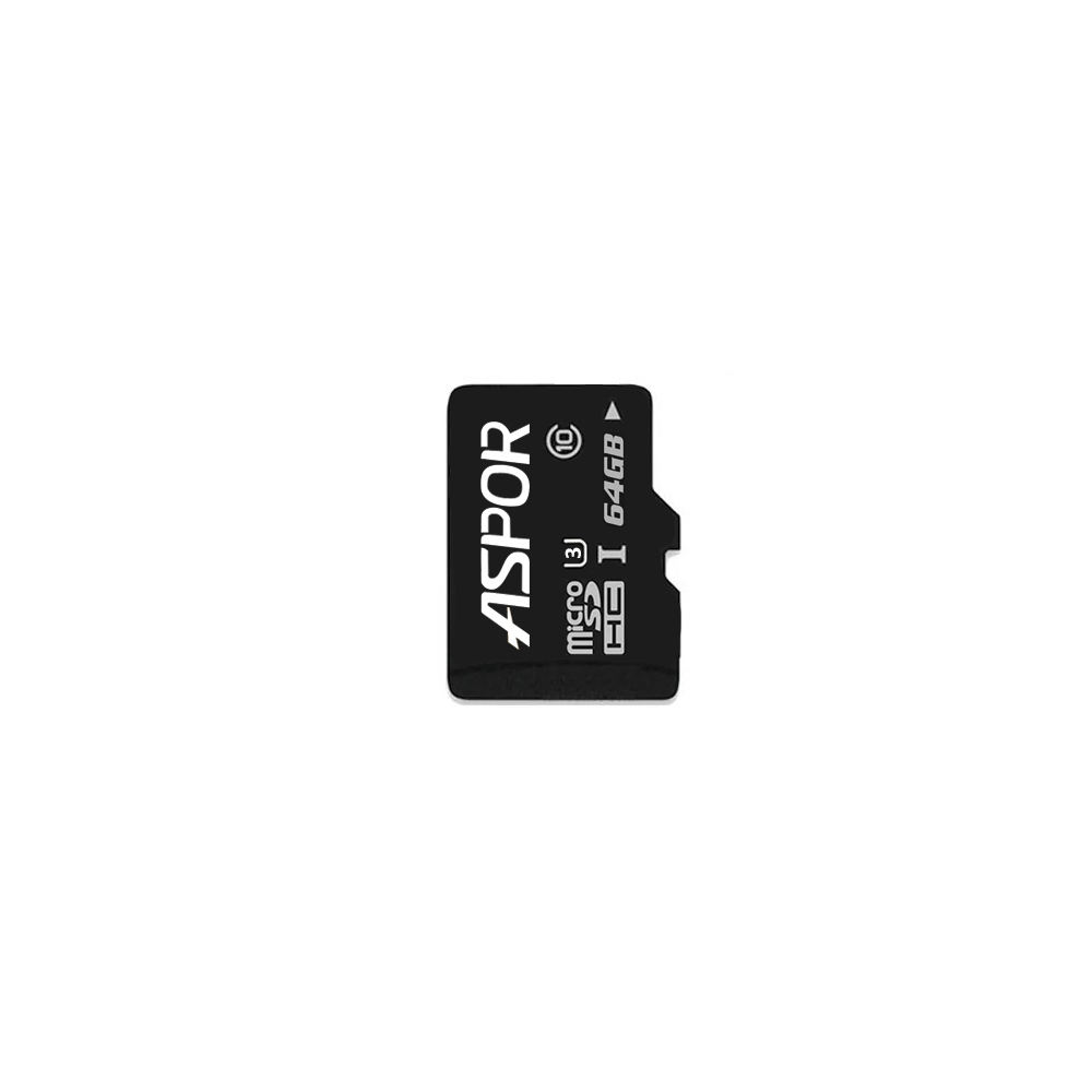 Карта пам`яті Aspor MicroSDHC 64GB UHS-III (Class 10) (тільки карта)