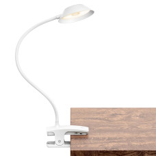 Настільна лампа з акумулятором SD-845Q LED Flexible Clip (700mAh/5V/4W)- білий Настільна лампа з акумулятором SD-845Q LED Flexible Clip (700mAh/5V/4W)- білий
