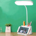 Настільна лампа з акумулятором та органайзером SB-825 LED Flexible (700mAh/5V/3W)- білий Настільна лампа з акумулятором та органайзером SB-825 LED Flexible (700mAh/5V/3W)- білий