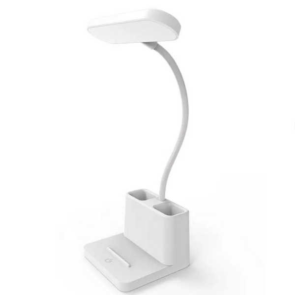 Настільна лампа з акумулятором та органайзером SB-825 LED Flexible (700mAh/5V/3W)- білий Настільна лампа з акумулятором та органайзером SB-825 LED Flexible (700mAh/5V/3W)- білий